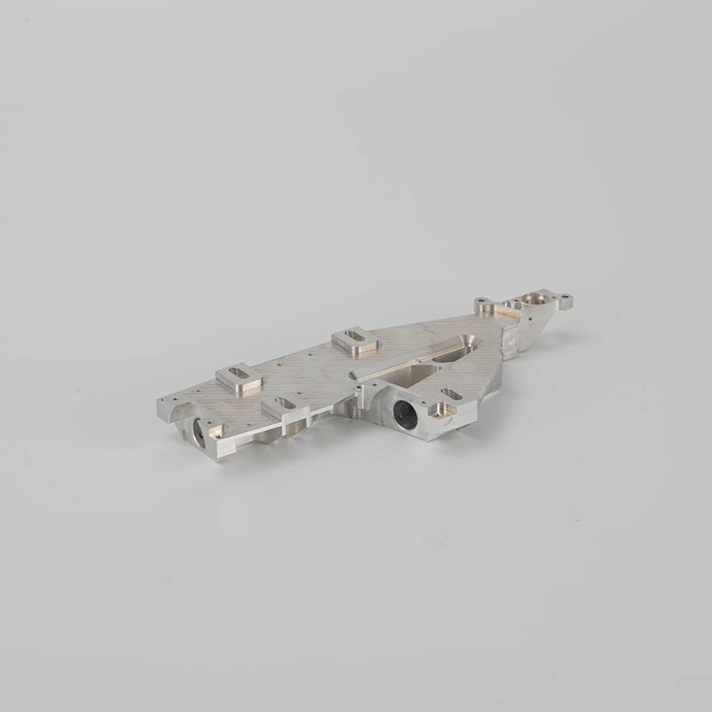Silver Hollow Processing Parts Customized Precision CNC Components Industrial Equipment Providing Custom Manufactured Machinery