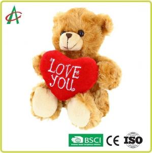 China 3x6 Inches Plush Teddy Bear 3.2 ounces Wedding Anniversary Gifts on sale