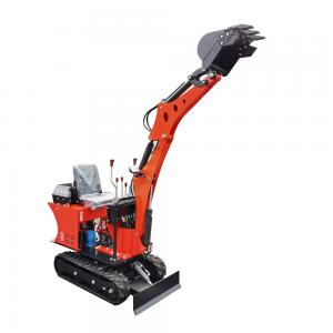 Buy cheap 7.6kw Mini Excavator Small Digger 0.8 Ton Kubota Engine Mini Loader Machine product