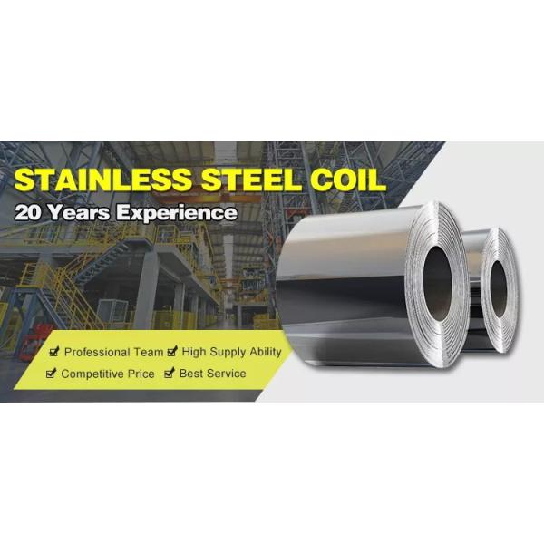Thickness 0.15-6mm Stainless Steel Plate Coil BA 2B Surface