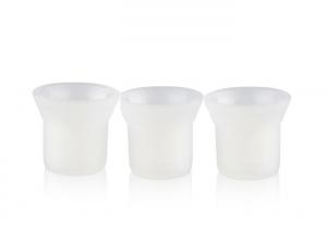 China White Color Plastic Permanent Makeup Tools Accessory Microblading Pigment Sponge Cup on sale