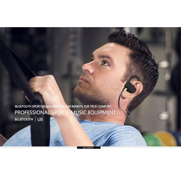 bluetooth earphone headset hot sale u8 earphone good music quality haozhida digital tech u8 earphone