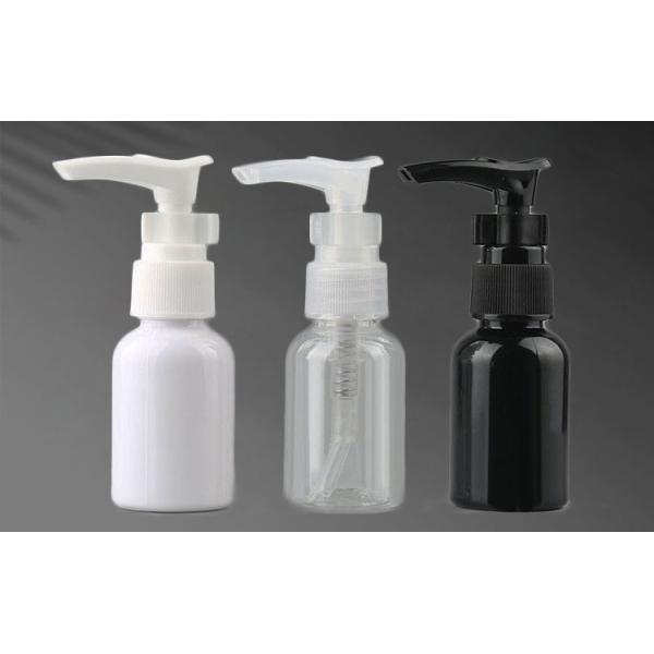 PET Cosmetic Lotion Pump Bottle With Clip Lock