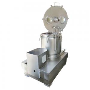 China 30 Lbs To 200 Lbs Top Diacharge Centrifuge Cryo Ethonal Extraction Solution on sale