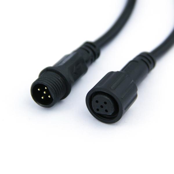2 Pin Waterproof Electrical Wire Connector Plug 3 Pin 4 Pin 5 Pin Male Female Connector