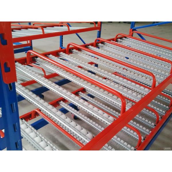 Industrial Adjustable Lane Gravity Racking System With Interchangeable Roller