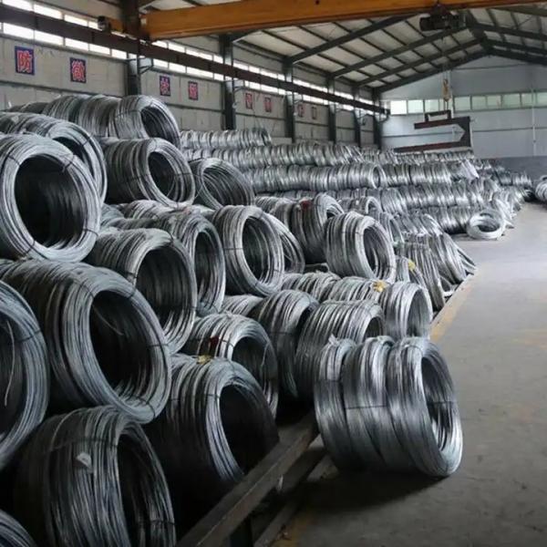 OD 1000-1500mm Galvanized Wire Coil 20-30g/M2 12 Gauge Galvanized Steel Wire