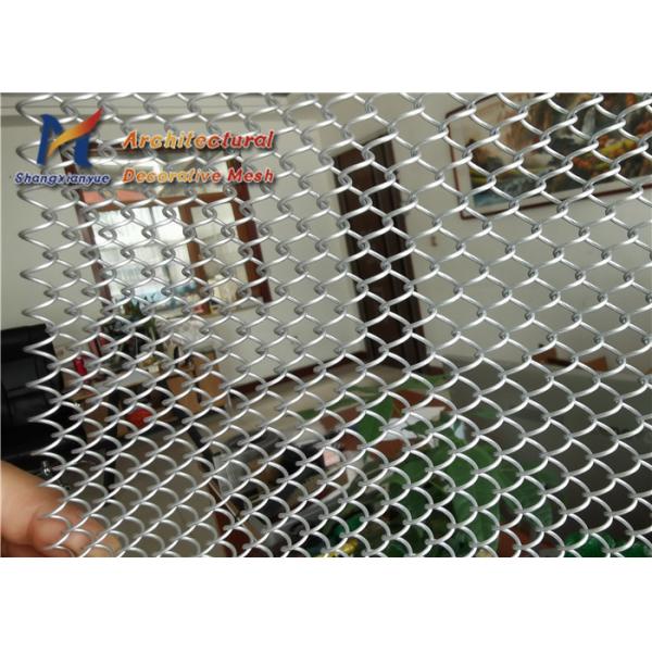 Restaurant Coil Drapery Mesh Dividers 0.5mm Decorative Metal Mesh Sheets