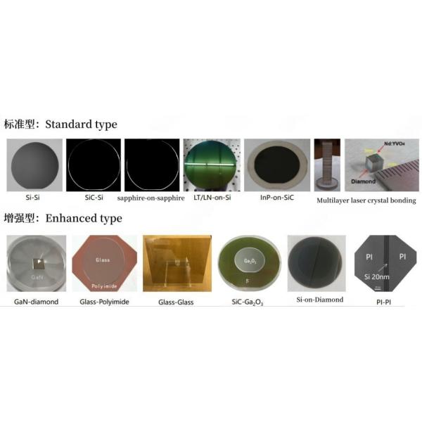 Wafer Bonder Equipment Room Temperature Bonding Hydrophilic Bonding For 4 6 8 12inch SiC-Si SiC-SiC