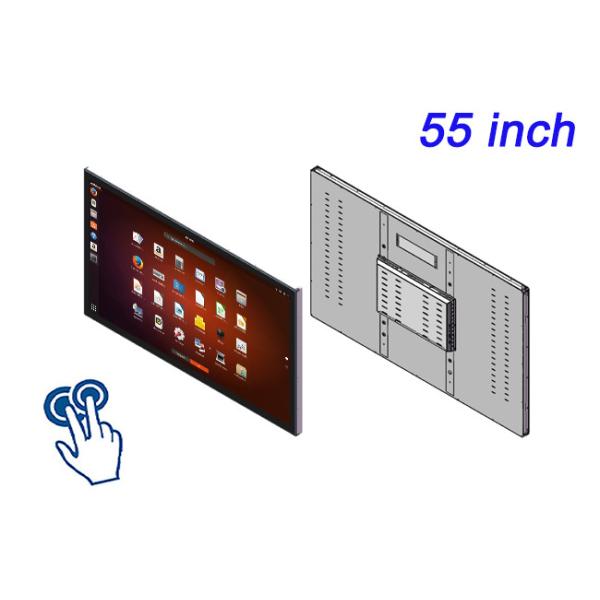 55-Inch Linux Touch Embedded Screen for High-End Retail Advertising, Command Centers, Museum Interfaces, and Immersive Gaming Solutions