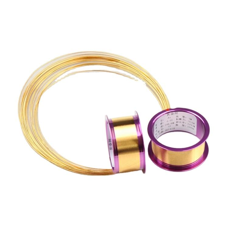 Buy cheap Good Arc Share Au Gold and Ag Alloy Bonding Wire for Packaging TR ICs from wholesalers