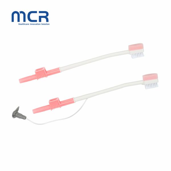 Sponge And Silicone Type Oral Brush For ICU Or Home Use