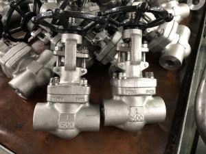 China Forged Steel NPT & SW End Globe Stop Valve on sale