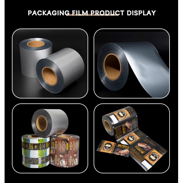 New Material Roll Film for Snack / Noodle Vertical Form Fill Seal Machine