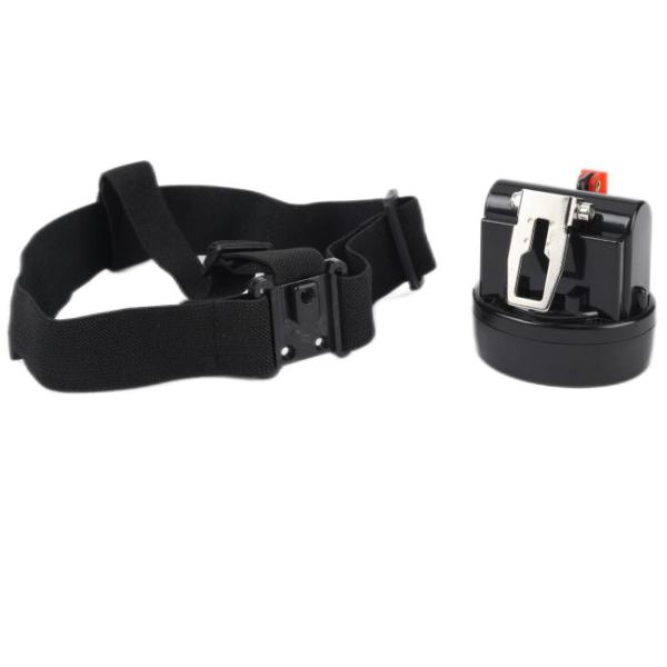 4500lux 600 Cycles Mining Headlamp with 13h Continuous Discharging Rechargeable Miner Lamp for Hard Hat