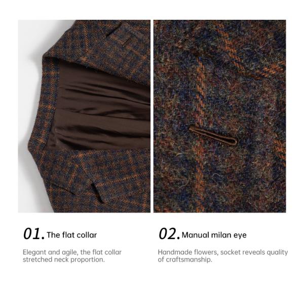 2022 Autumn and Winter Men's Casual Suit Jacket in Pure Wool Imported from Australia