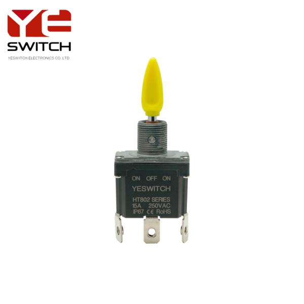 Momentary ON-OFF-ON Industrial Toggle Switch With High-altitude Work Platform
