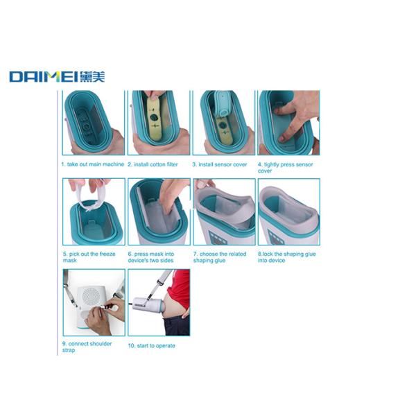 Fat Freezing Cryolipolysis Slimming Machine / Cavitation Weight Loss Machine