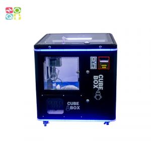 China Plat Shape Claw Crane Machine Cube Box Custom Prize Game Arcade Doll Machine on sale