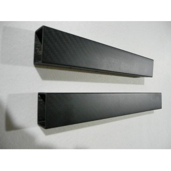 Square 3 k Rectangular carbon fiber tube high strength