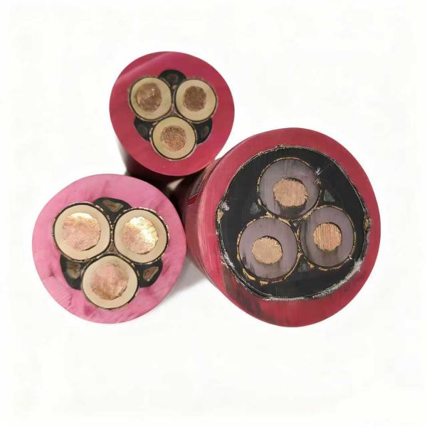 High Voltage Flexible Rubber Cable 8.7/15KV And 12/20KV OEM Customized