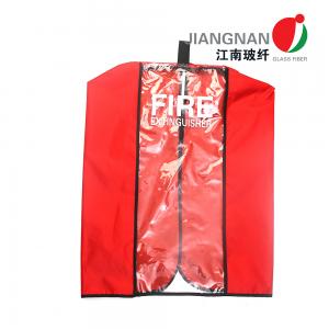 Buy cheap Mildew Resistant Velcro Straps Fire Extinguisher Cover With Window product