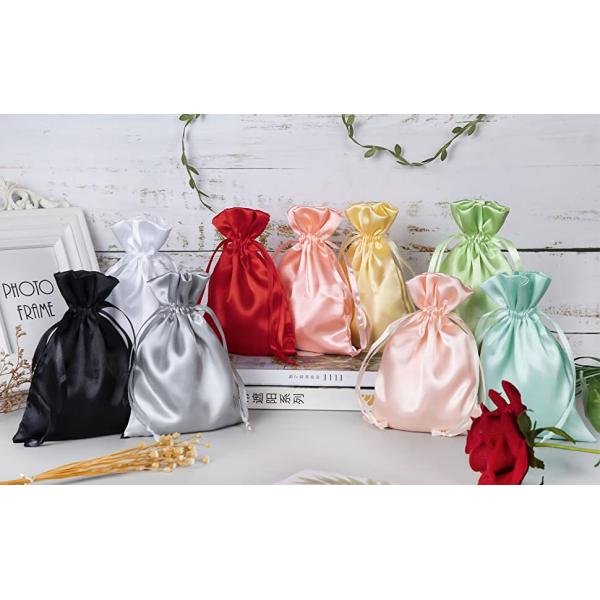 Satin Pouch, Velvet Bags, Drawstring Jewelry Pouches, PU Leather Pack, Cotton Canvas Tote, Party Supplies
