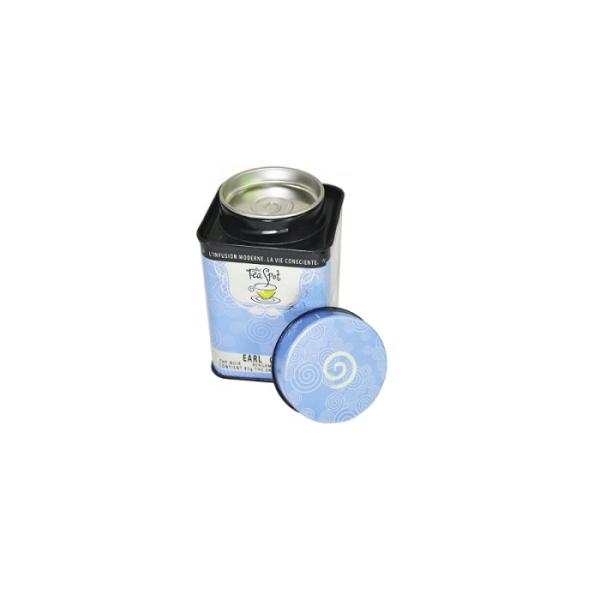 DADI Classic Metal Tea Storage Containers 70x70x110mm Tea Tin Box