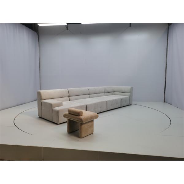 Modern Style Living Room Sectional Sofas Thick Fabrics Luxury Furniture