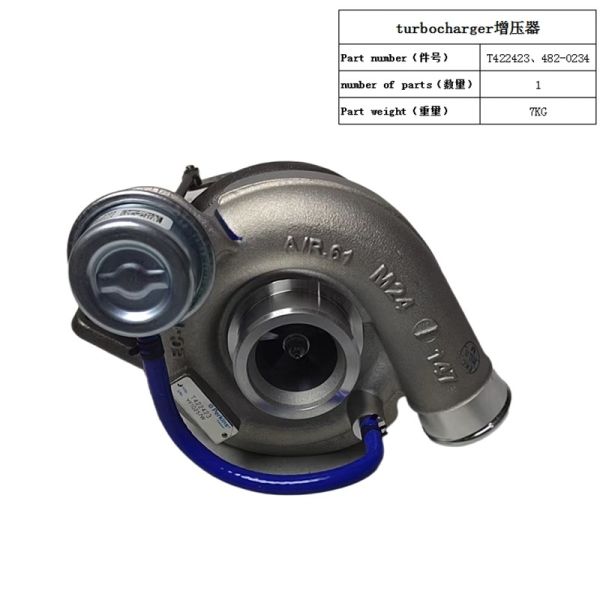 Perkins T422423 For CAT 320gc C4.4 Electronic Fuel Injection Turbocharger Perkins Engine Parts