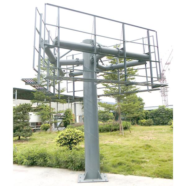ODM 55m Customized Galvanized Steel Structures For LED Display