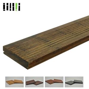 Buy cheap Outside Good Quality Deep Carbonized Outdoor Glossy Bamboo Floor Decking product