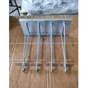 Galvanized Zinc Plating 1/4" Trellis Hook Bracket