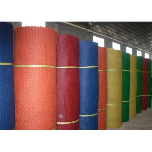 300g/M2 Plastic Mesh Netting Hexagonal Hole Red Poultry Breeding Plain