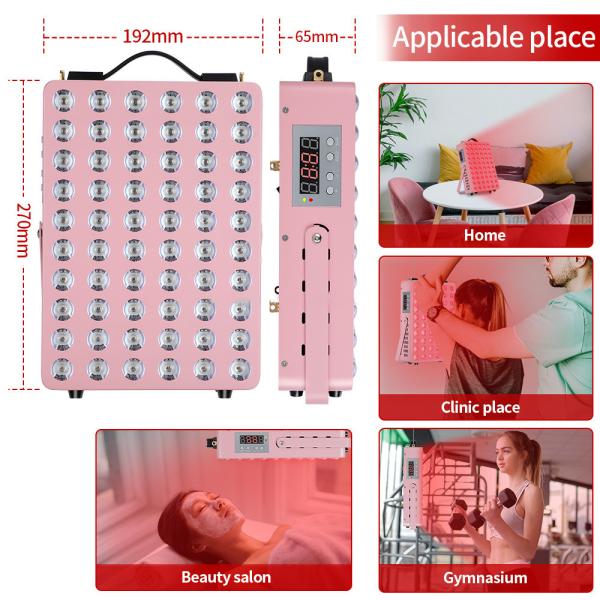 300W Red Infrared Light Therapy Panel 660Nm 850Nm Whitening Body