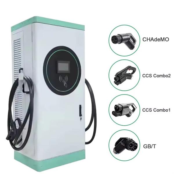Floor Standing EV Charger Station 7KW 22kw Type 2 Type 1 Electric Car Charging Pile