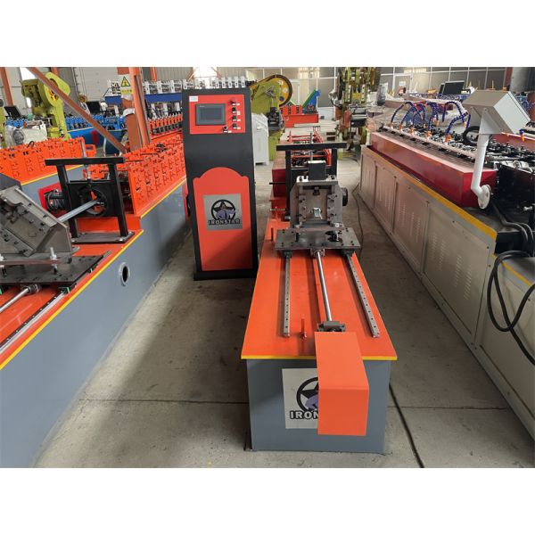 “PLC Control Hydraulic Cutting Omega Furring Roll Forming Machine Omega Furring Channel Roll Forming Machine For Drywall Framing Galvanized Steel