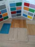 Anti Fouling PVC Sports Flooring Wear Layer Polyvinyl Chloride For Indoor Sport