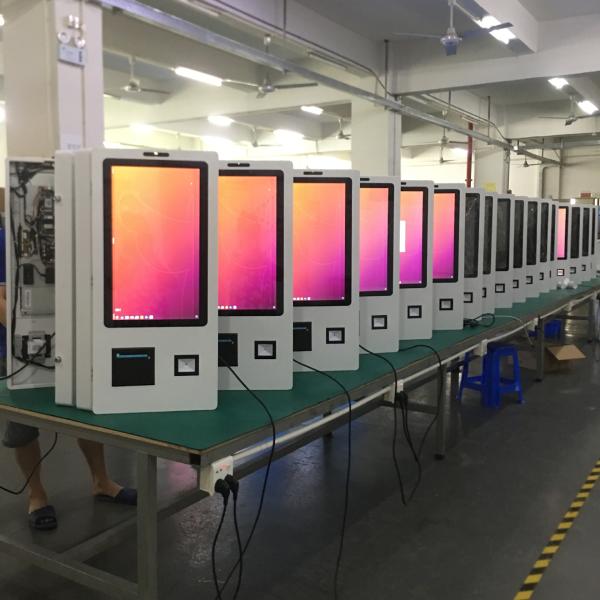Fast Food 21.5"24"27"32"42" inch Touch Screen Self checkout Machine Self Service Payment Ordering Kiosk For Restaurants