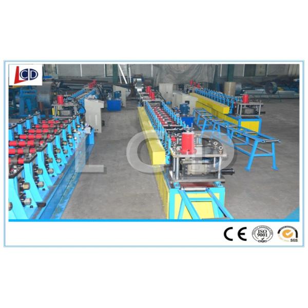 Light Steel Stud Roll Forming Machine , PLC Control Metal Stud Making Machine