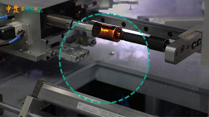 Automatic Silk Screen Printing Machine For Round Plastic Medical Bottles
