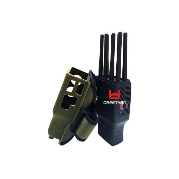 5.5W Military Sheath Pocket Cell Phone Jammer / Portable Cell Phone Jammer