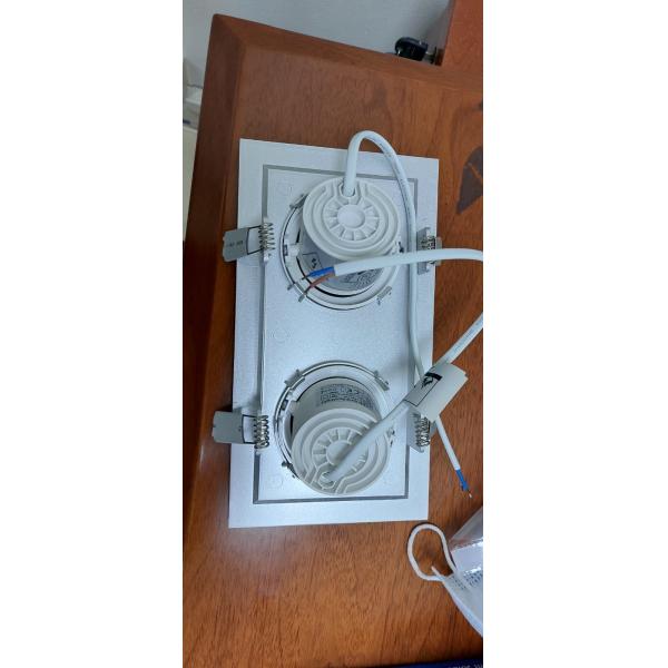 Buy cheap Grille 220V Led Panel Downlight Rectangular Embedded product