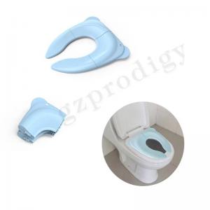 China Compact Size Easy Carry Baby Potty Training Seat Foldable Potty Seat Cover on sale
