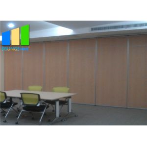 Fabric Surface Demountable Mobile Foldable Partition Wall For Church