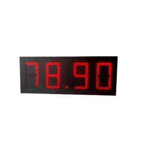 China Petrol Digit Xxx Outdoor Digital Board Display Led Gas Price Sign on sale
