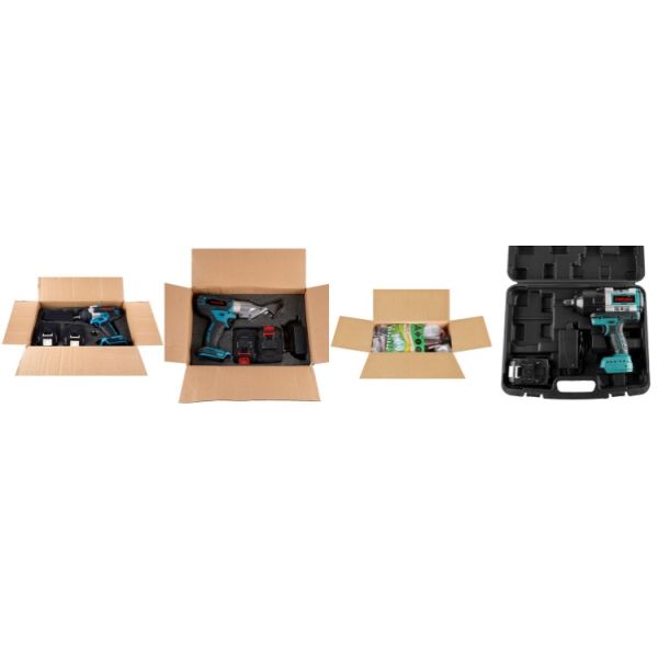 400Nm High Torque High Quality Modern Tools Repairs Portable 1/2inch Power Wrench High-Intensity Impact Wrench Without Battery