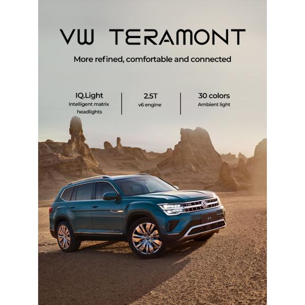 2023 VW Teramont Car Fuel Pump Best Seller Used SUV in with TPMS Maximum Power of 100-150Ps Petrol Engine and LED Lights