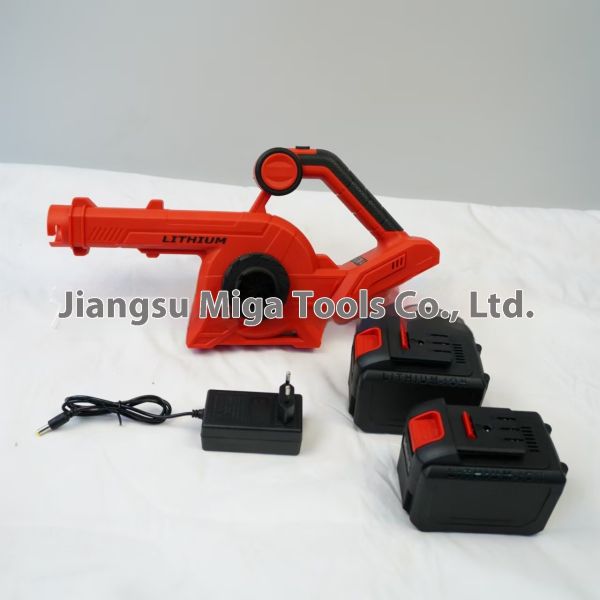High-Power Industrial Electric Blower for Snow Cleaning with Aircraft-Level Speed Control and Dust Removal