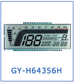 Control/Drive IC comptaible VA HTN Blue Green Backlight COB Segment LCD Module for Customized UPS Inverter Display Panel